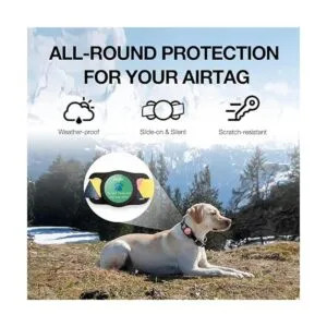 WHALEZON Soporte para collar de perro funda de silicona_5