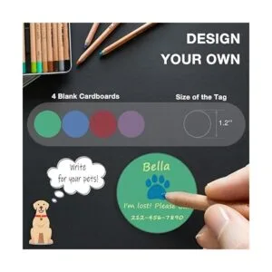 WHALEZON Soporte para collar de perro funda de silicona_4