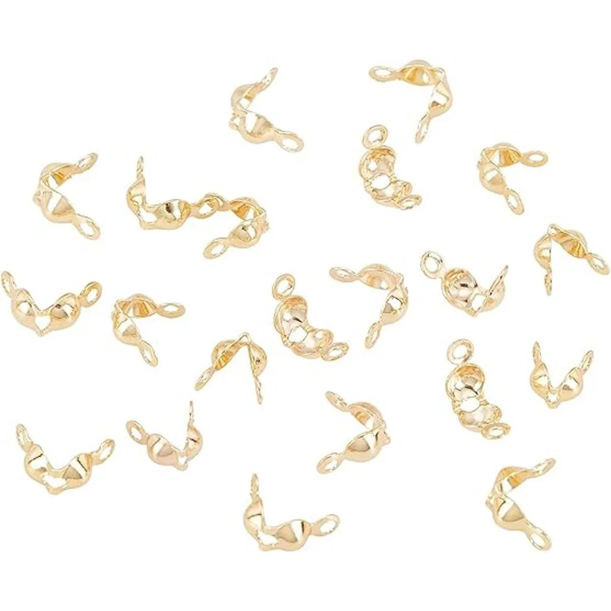 BENECREAT 150 piezas chapadas en oro de 18 quilates para_4