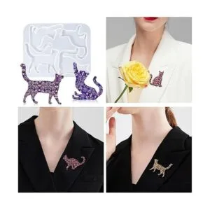 iSuperb Moldes de resina para gatos lindos moldes de_4