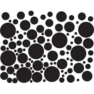 emooshi Calcomanías de pared con lunares decorativos para_1