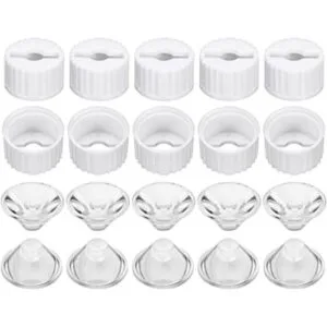 uxcell Lente LED de 0.787 in 8 grados con soporte_1