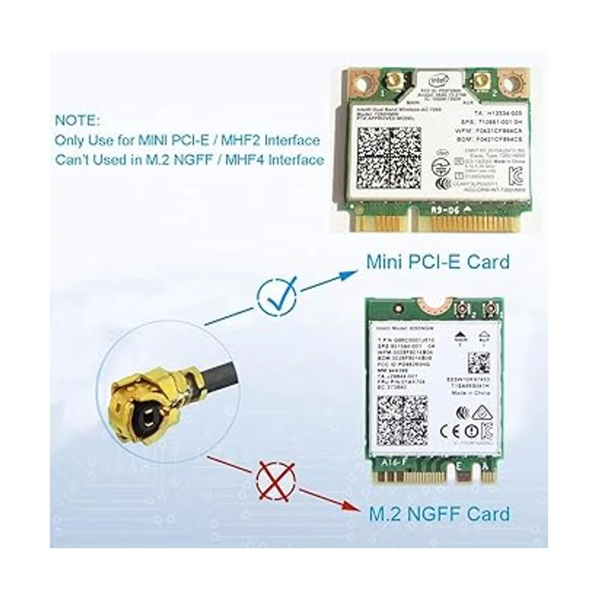 Bingfu Antena WiFi de doble banda de 24 GHz 5 GHz 58 GHz_7