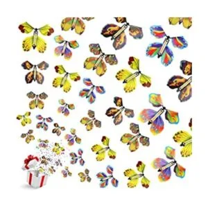 AhlsenL 20 juguetes de mariposa voladora caja sorpresa de_1