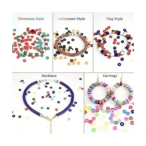 Gionlion 6000 cuentas de arcilla para hacer pulseras 24_5