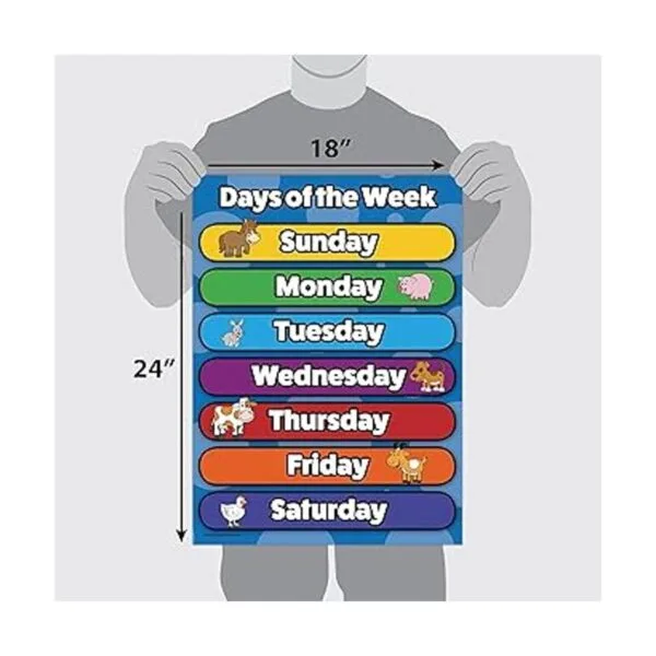 Juego de carteles de los días de la semana y los meses del_2