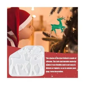 Moldes de resina de Navidad moldes de silicona para_5