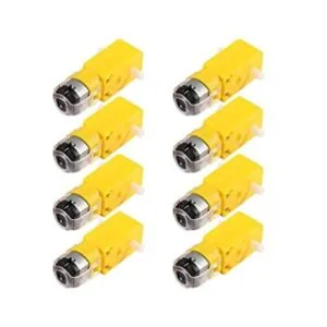 AEDIKO Motor TT DC eléctrico de 3 V6 V de doble eje_1