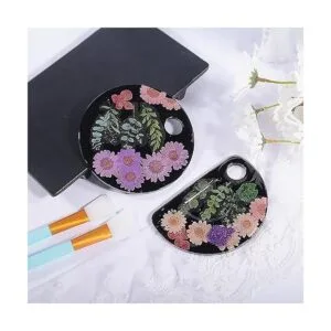 Paleta de maquillaje para moldes de resina de silicona_3