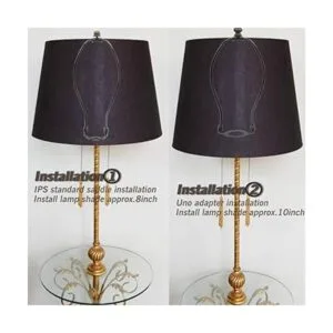 Soporte para arpa de lámpara de 8 pulgadas kit de arpa de_5