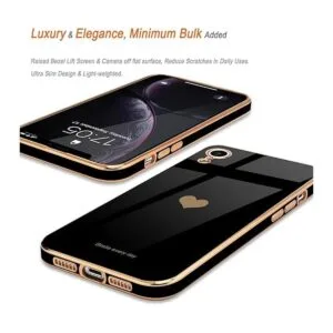 Teageo Funda compatible con iPhone Xr para mujeres y_4