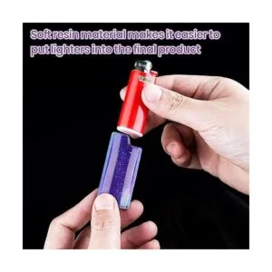 NiArt Juego de 2 moldes de silicona de resina para_5