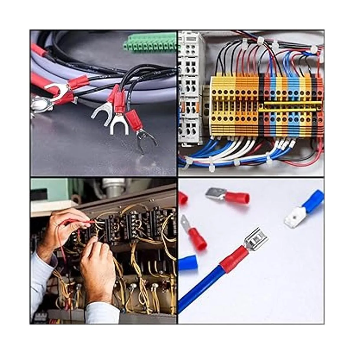 280 conectores de cable eléctrico surtidos cable de_7