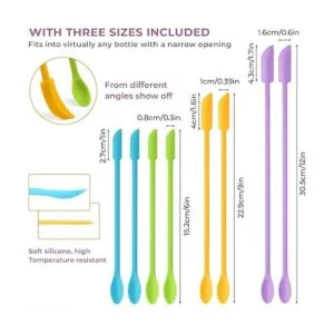 NiArt 8 espátulas de silicona para fundición de arte de_7