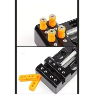 Mini abrazadera de banco para mesa plana tornillo de_5