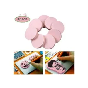 8 bloques de tallado de goma rosa de 2 x 2 pulgadas para_2
