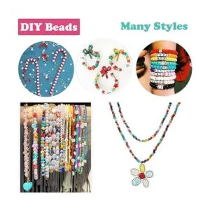 MontoSun Kit de fabricación de pulseras de cuentas_5