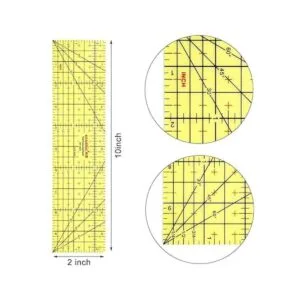 Regla de medición de planchado en caliente con sistema de_2
