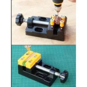 Mini abrazadera de banco para mesa plana tornillo de_6