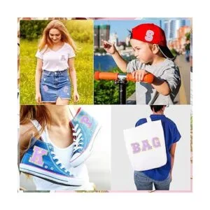 26 parches de brillantina para planchar con letras de_6