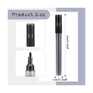 Rotuladores esmaltados para estampación de metal negro_2