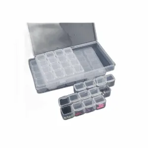 Paquete de 2 cajas de almacenamiento de pintura de_1