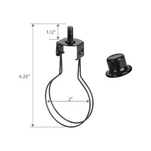 ALUCSET Paquete de 2 adaptadores de clip de bombilla para_2