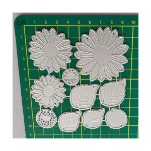 Juego de troqueles de metal de girasoles juego de_4