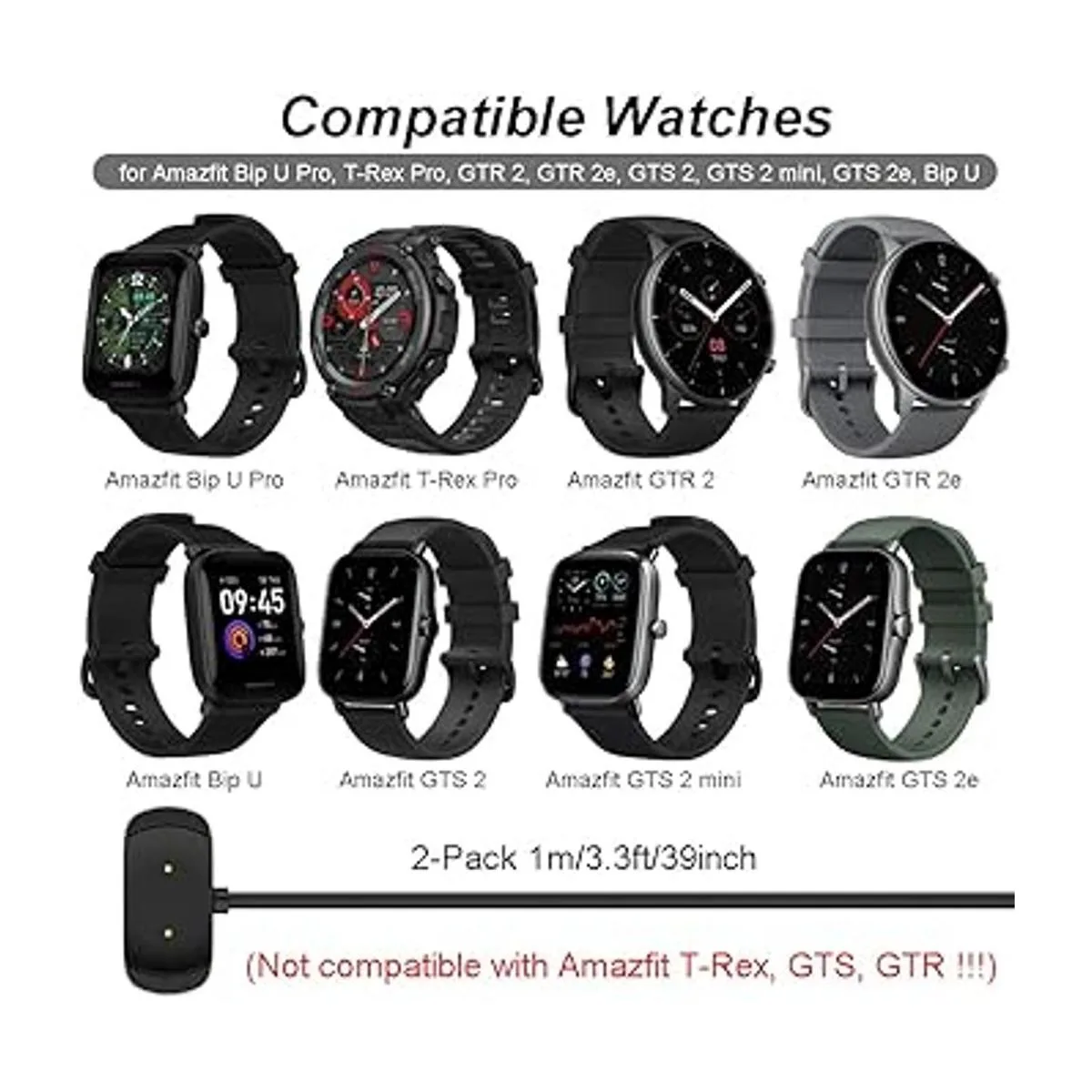 Paquete de 2 cargadores para BIP U Pro TRex Pro_2