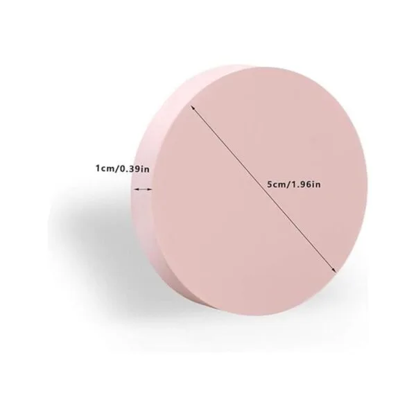 8 bloques de tallado de goma rosa de 2 x 2 pulgadas para_6