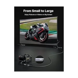 JSAUX Mini adaptador HDMI a HDMI cable mini HDMI macho a_5