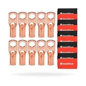 InstallGear Terminales de anillo de cobre puro estañado de_1