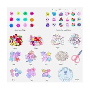 MontoSun Kit de fabricación de pulseras de cuentas_4