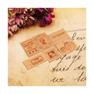 Troqueles de corte de marco de sello de correo marco de_4