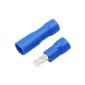 Baomain Azul hembramacho Insulated Spade Wire Connector_2
