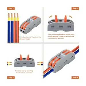 Aigreat 50 conectores compactos para conductores de_4