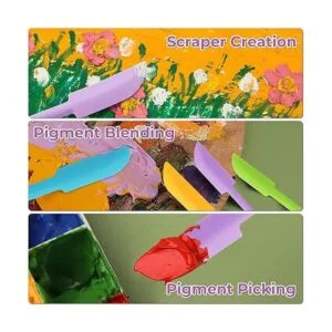 NiArt 8 espátulas de silicona para fundición de arte de_3