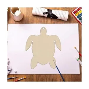 JANOU 20 piezas de madera en forma de tortuga de mar sin_5