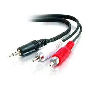 C2G 40421 Value Series One Cable en Y estéreo macho de_1