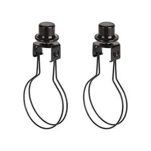 ALUCSET Paquete de 2 adaptadores de clip de bombilla para_1