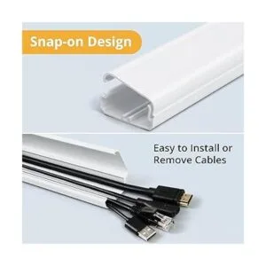 ZhiYo Cubierta de cable de TV para pared corrector de_3