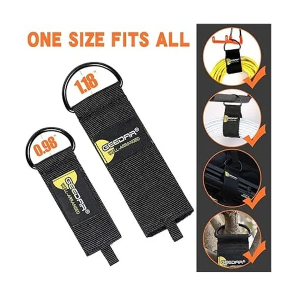 Organizador de cables de extensión capacidad de 60_3
