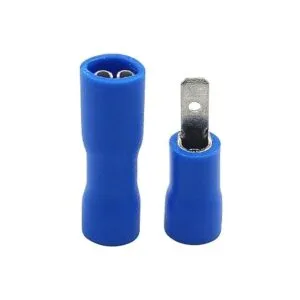 Baomain Azul hembramacho Insulated Spade Wire Connector_3