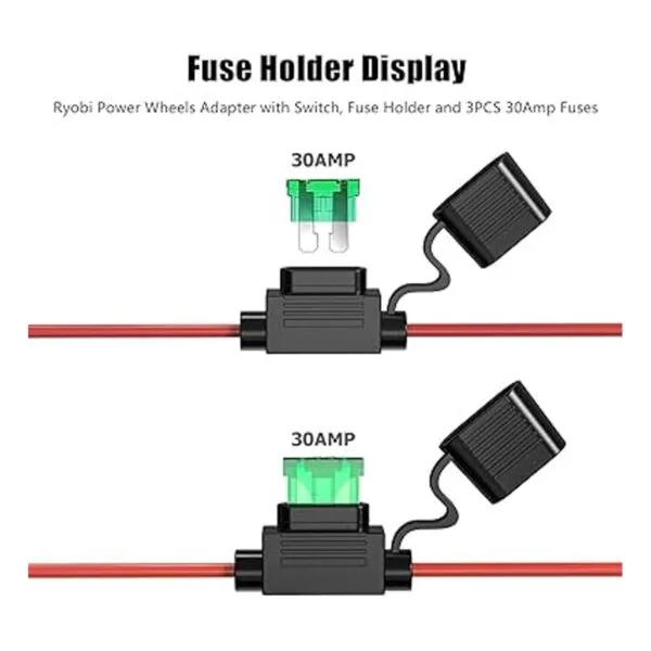 Adaptador de ruedas de alimentación para Ryobi kit de_4