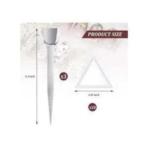 3 pinzas prácticas de acero inoxidable con cuentas_2