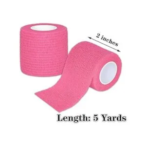 Tindobewan 8 rollos de vendaje cohesivo de 2 x 5 yardas_2
