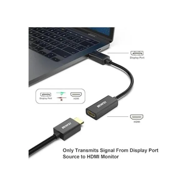 Adaptador Benfei de displayport a HDMI 4 K macho a_2