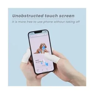 Inartato Protectores de látex para dedos de goma para_5