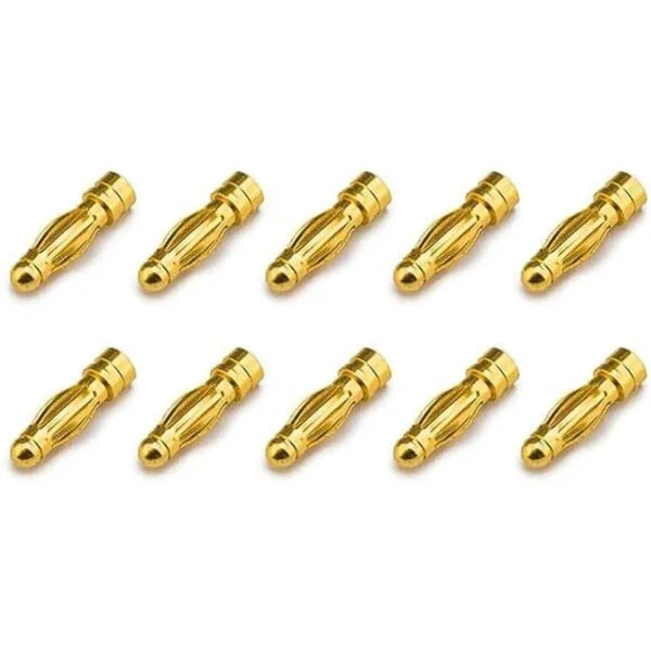LinsyRC 20 pares de conectores chapados en oro de 0.118 in_2