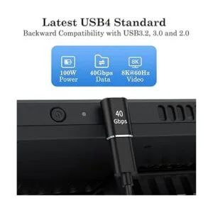 Adaptador USB C de 90 grados paquete de 4 AuviPal de 40_4